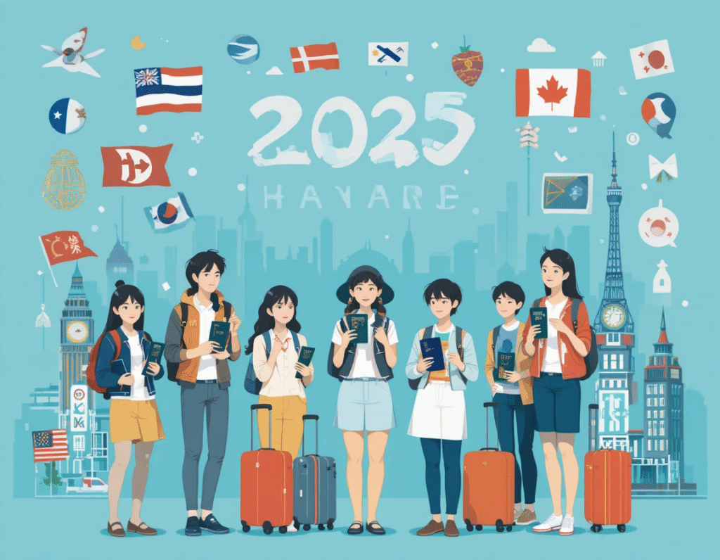 รวมวีซ่าเรียนที่ได้รับความนิยมสูงสุด สำหรับคนไทยในปี 2025
