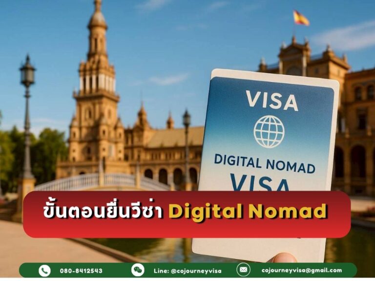 ขั้นตอนยื่นวีซ่า Digital Nomad ในยุโรป