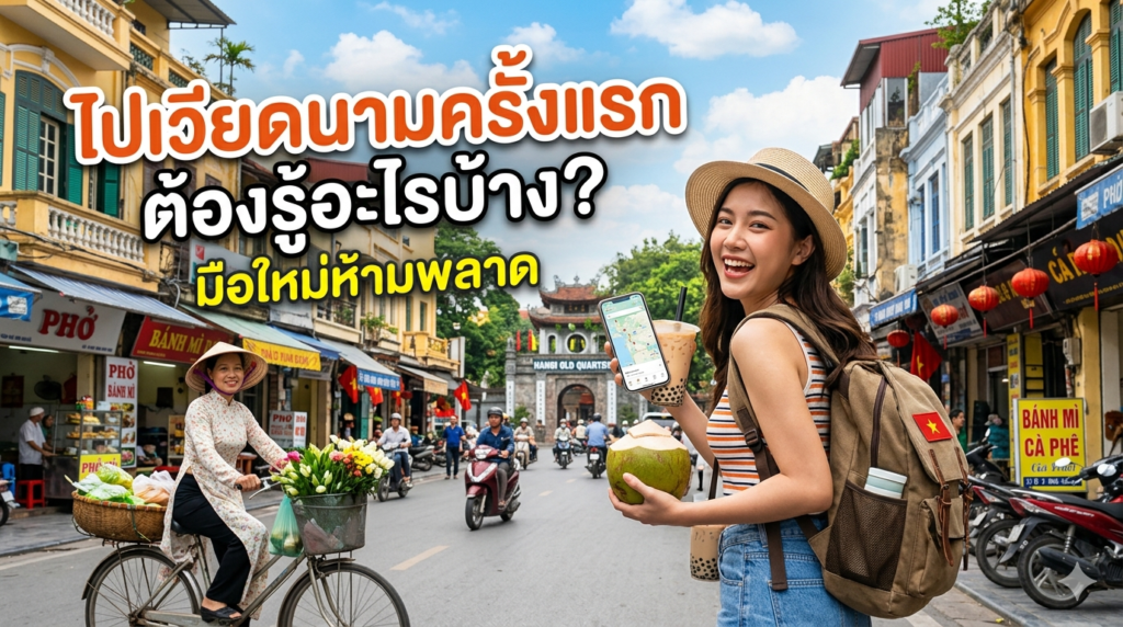 ไปเวียดนามครั้งแรกต้องรู้อะไรบ้าง? มือใหม่ห้ามพลาด