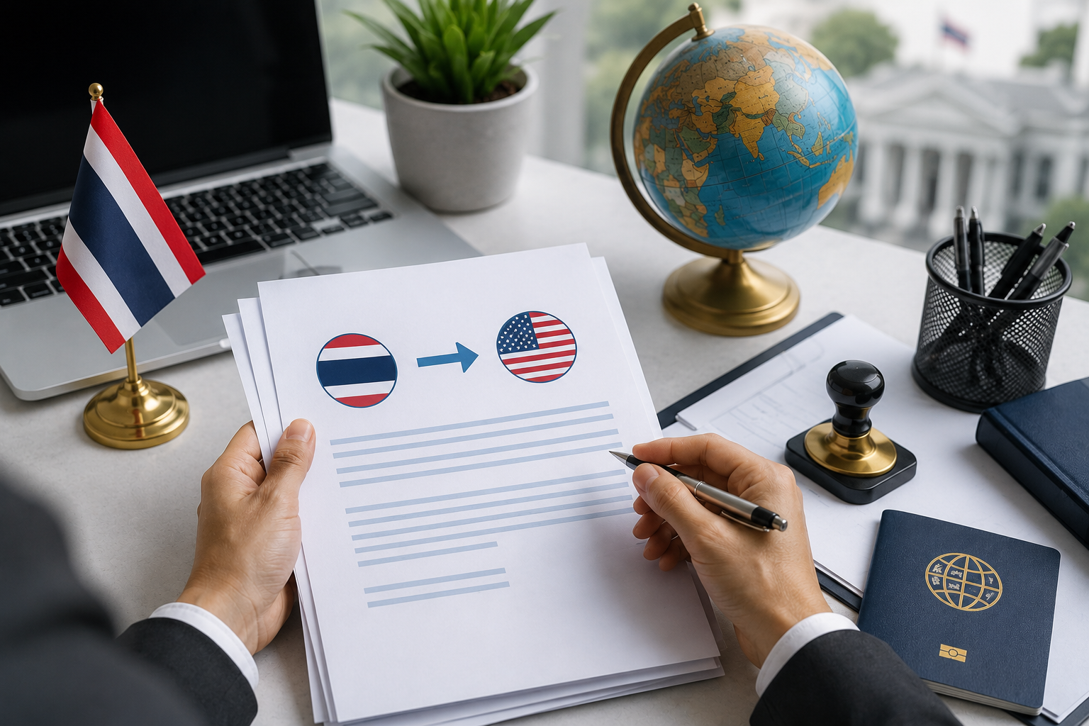รับแปลเอกสารภาษาไทยเป็นอังกฤษ ใช้ยื่นสถานทูตและหน่วยงานต่างประเทศ