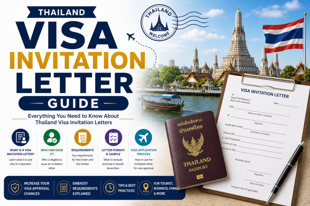 Thailand Visa Documents Checklist