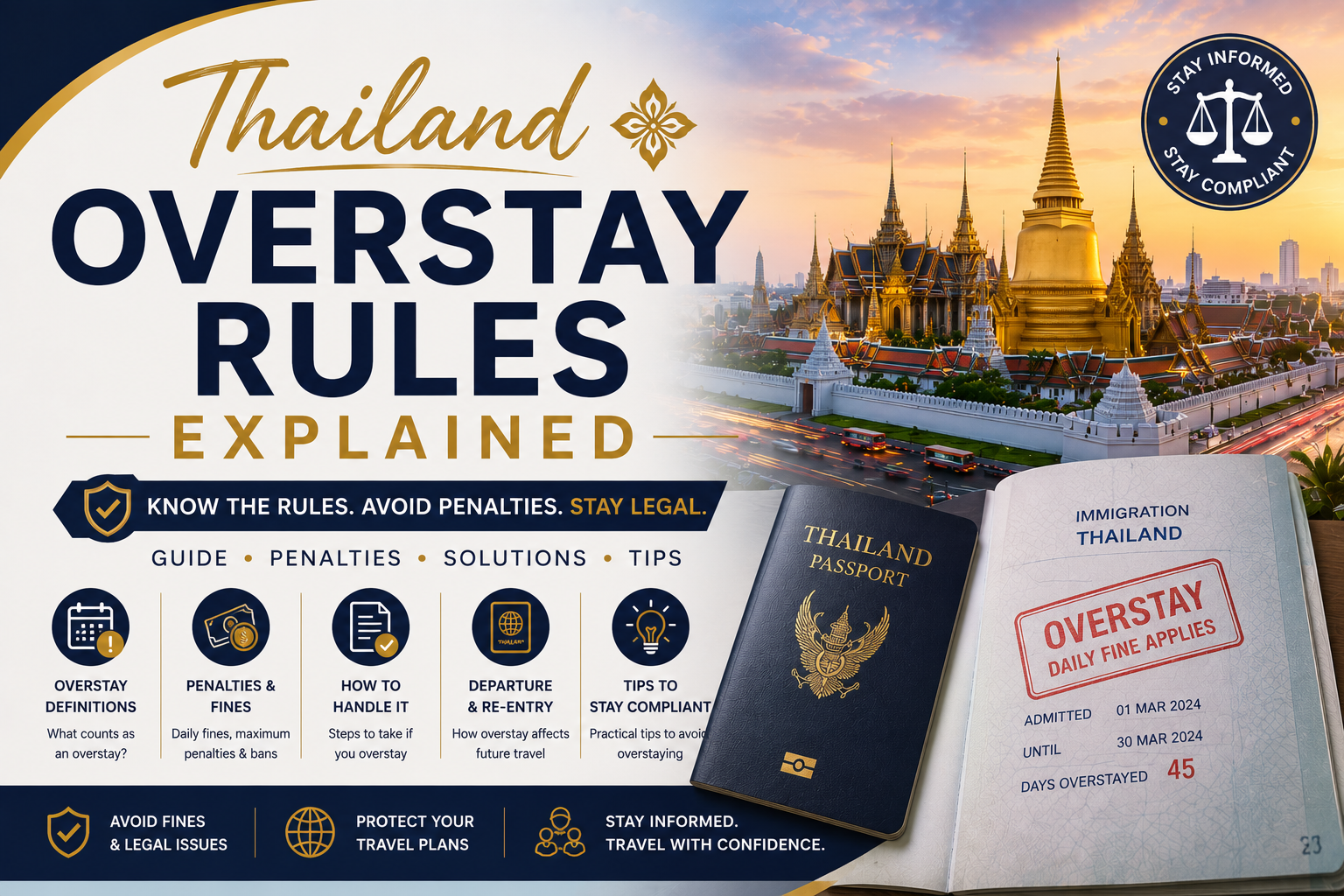 Thailand Overstay Rules Explained