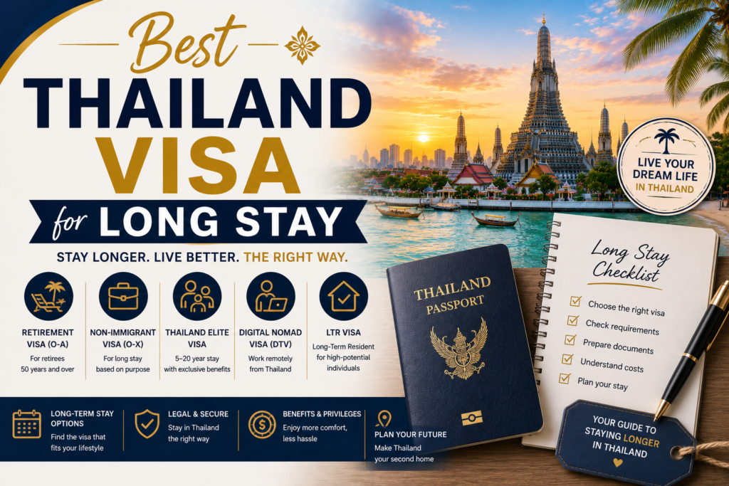Best Thailand Visa for Long Stay