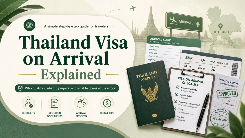 Thailand Visa on Arrival Explained