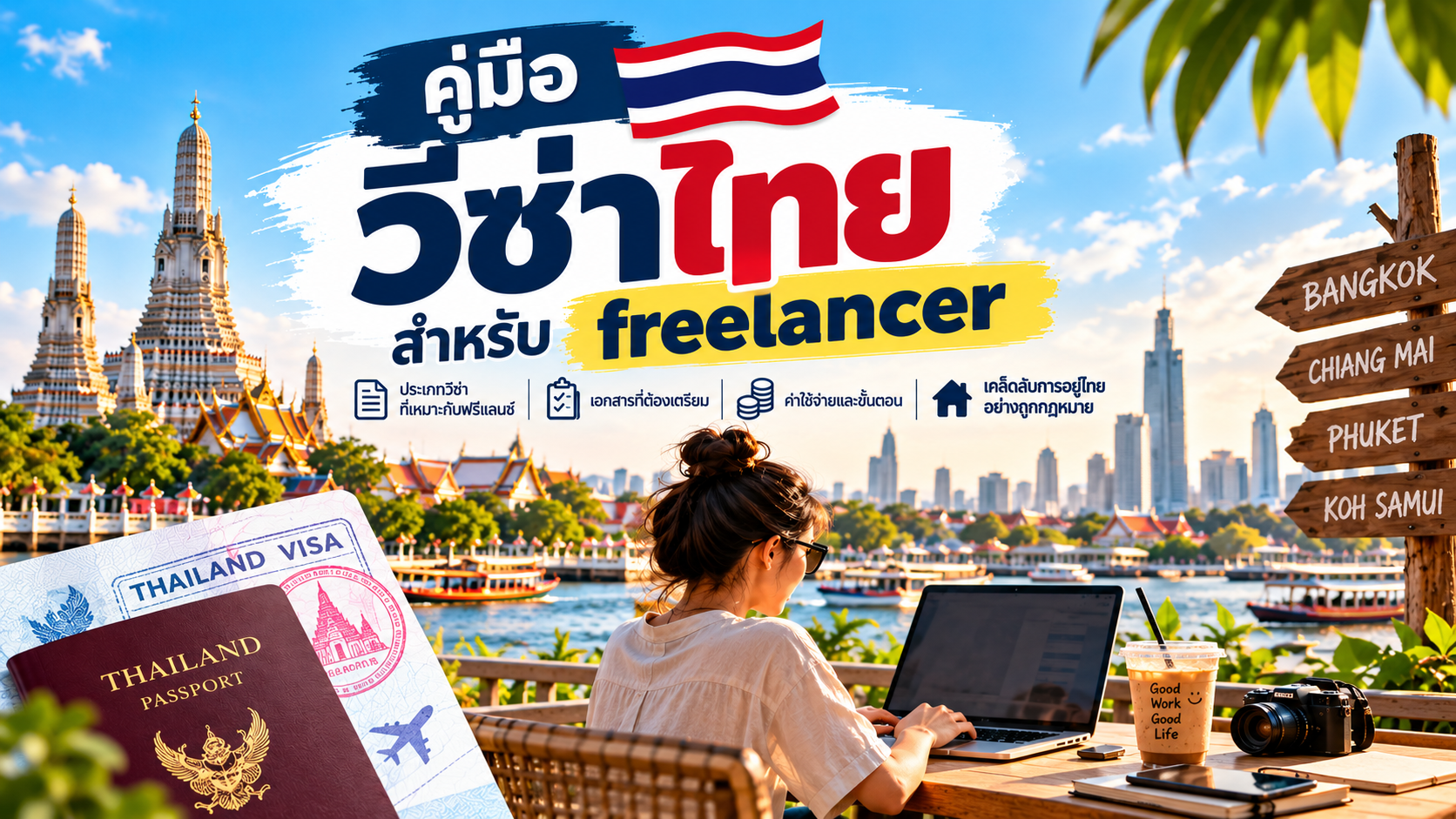 คู่มือวีซ่าไทยสำหรับ freelancer